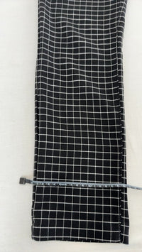 Pantalon H&m - 38 - Noir à carreaux
