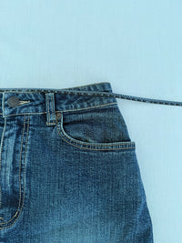 Jupe en jean Topshop Petite - 38 - Bleu -