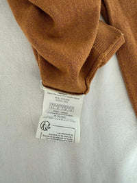 Pull Camaïeu - S - Marron - Life is beautiful brodé