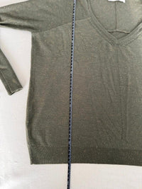 Pull col V Promod - L - Kaki -