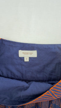 Jupe British India Traveller - 38 - Bleu -