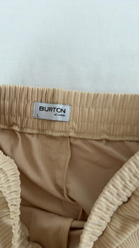 Pantalon Burton of London - L - Beige - côtelé
