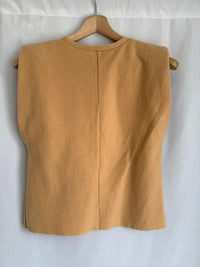 Débardeur Zara - S - beige - à épaulettes