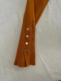 Pull col roulé Zara - M - Moutarde -