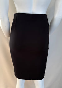Jupe Midi Mango - S - Noir - Fendue
