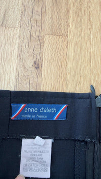 Jupe droite anne d'aleth - Fr 42 - Noir