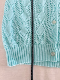 Gilet Acryl - S- Bleu turquoise