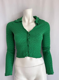 Blouse Monki - Xs - Vert -