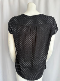 Blouse Camaieu - L - Noir - à motifs géométriques