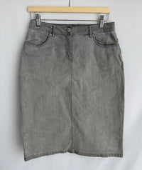 Jupe Damart - 40 - Gris -