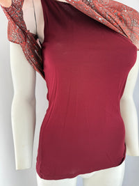 Blouse Camaïeu - 36 - Bordeaux -