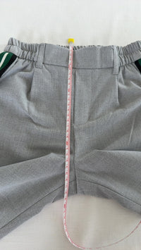 Pantalon tailleur Bershka - Xs - Gris -
