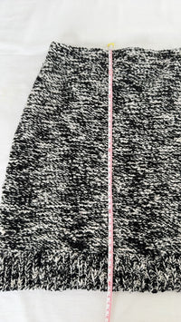 Jupe mini H&m - L - Noir et blanc -