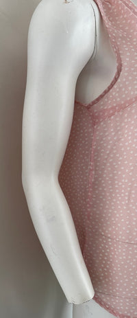 Blouse Etam - 38 - Rose - imprimé cœurs