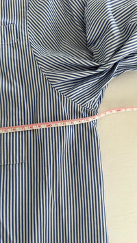 Robe chemise H&m - S - Bleu et Blanc rayé