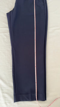 Pantalon tailleur Zara - Xl - Marine -