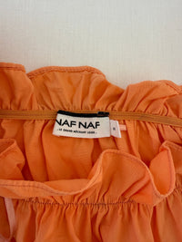Robe courte Naf Naf - S - Orange -