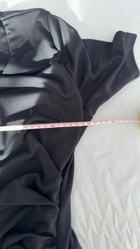 Robe drapée H&m - L - Noir -