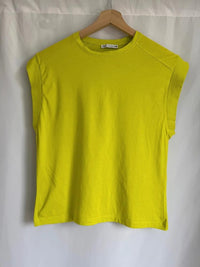 Débardeur Zara - S - Jaune / Vert fluo -