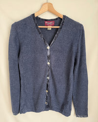 Cardigan Denim & Co. - M - Bleu -