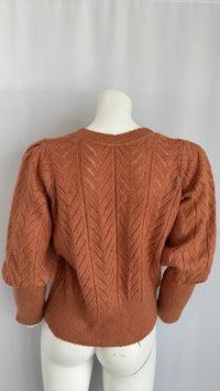 Gilet ajouré Sans marque - M - Orange -