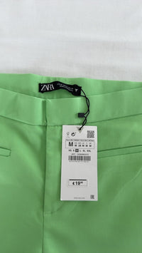 Pantalon Zara - M - Vert -