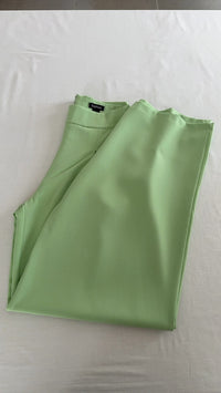 Pantalon large boohoo - 34 - vert