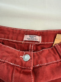 Mini-jupe Bershka - 36 - Rouge -