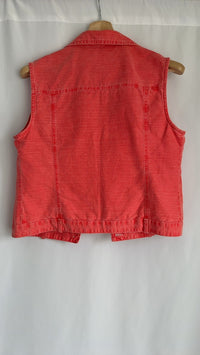 Veste sans manches New Man - 40 - corail