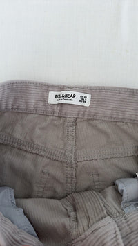 Pantalon large Pull&bear - 34 - Gris -