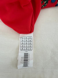 Robe Casual Promod - 42 - Rouge - Fleurie