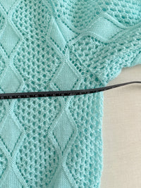 Gilet Acryl - S- Bleu turquoise