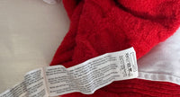 Pull chemise en maille Primark - M - Rouge -