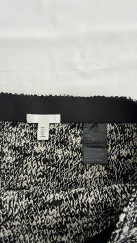 Jupe mini H&m - L - Noir et blanc -