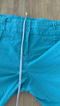 Pantacourt femme Armand Thiery - 42- turquoise