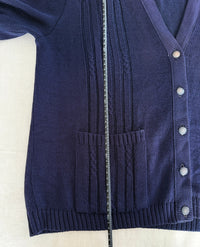 Cardigan Lewinger - L - à poches et torsades