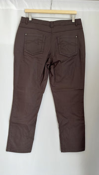 Pantalon droit femme Cecil marron Fr42