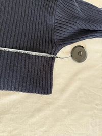 Pull col roulé court Zara - S - Marine -