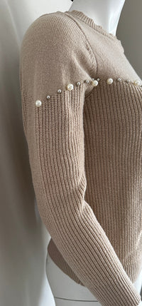 Pull femme Shein - L - Body - Perles -