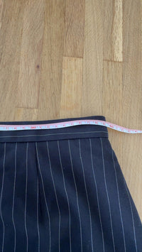 Jupe droite Woman Collection - Fr 40 - Noir - Pinstripe
