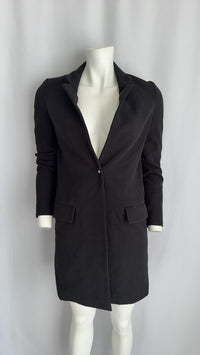 Manteau long Zara - Xs - noir -