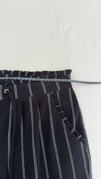 Pantalon large Jdy - M - Noir - à rayures