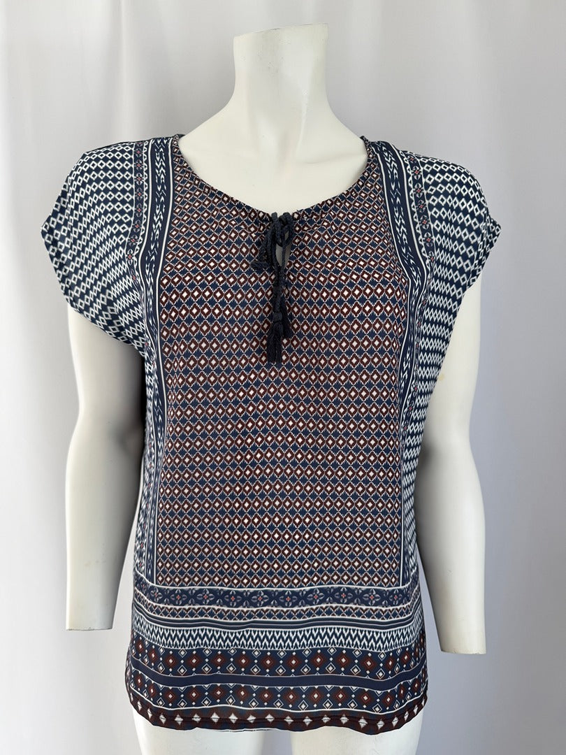 Blouse Grain de Malice - L - Bleu marine