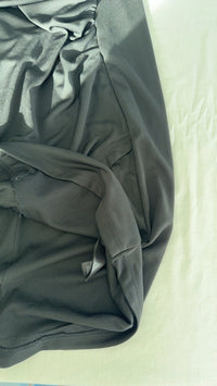 Robe drapée H&m - L - Noir -