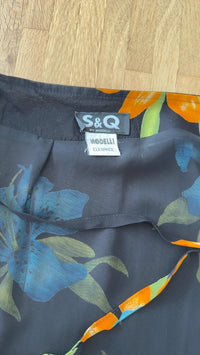 Ensemble jupe et haut S&q Modelli - Taille unique - Noir - Imprimé floral