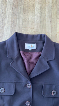 Tailleur jupe Antonelle marron taille 42