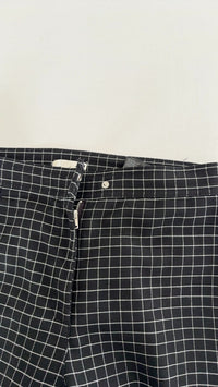 Pantalon H&m - 38 - Noir à carreaux