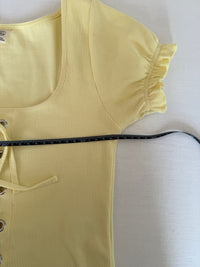 Crop top Urban Outfitters - S - Jaune