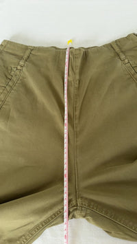 Pantalon large Zara - 40 - Kaki -
