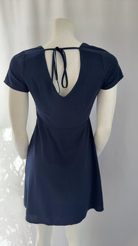 Robe courte Etam - 38 - Marine -